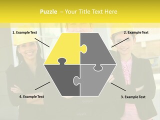 Engineering Meeting Woman PowerPoint Template