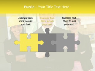 Engineering Meeting Woman PowerPoint Template