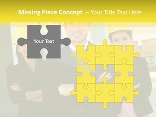 Engineering Meeting Woman PowerPoint Template