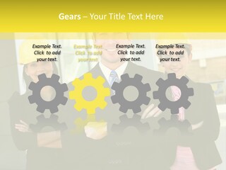 Engineering Meeting Woman PowerPoint Template
