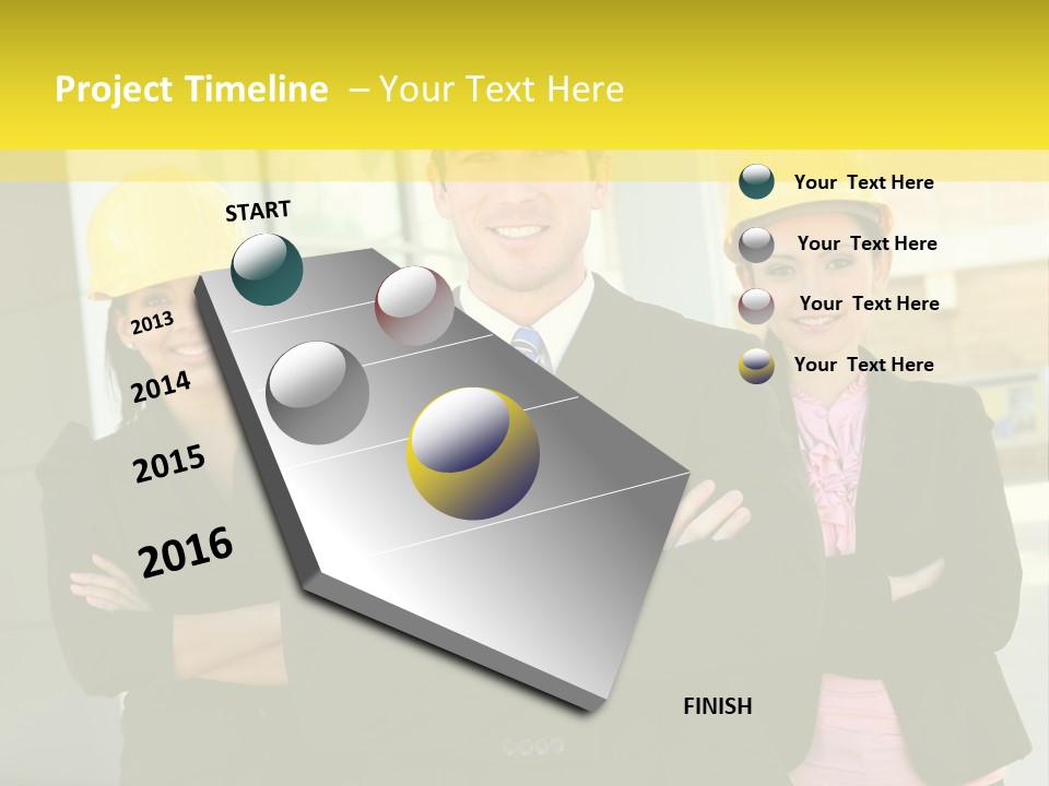 Engineering Meeting Woman PowerPoint Template