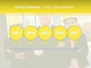 Engineering Meeting Woman PowerPoint Template