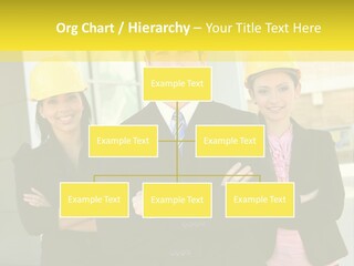 Engineering Meeting Woman PowerPoint Template