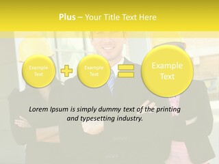 Engineering Meeting Woman PowerPoint Template