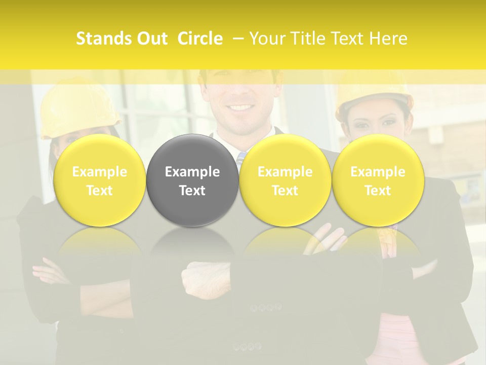 Engineering Meeting Woman PowerPoint Template