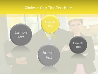 Engineering Meeting Woman PowerPoint Template