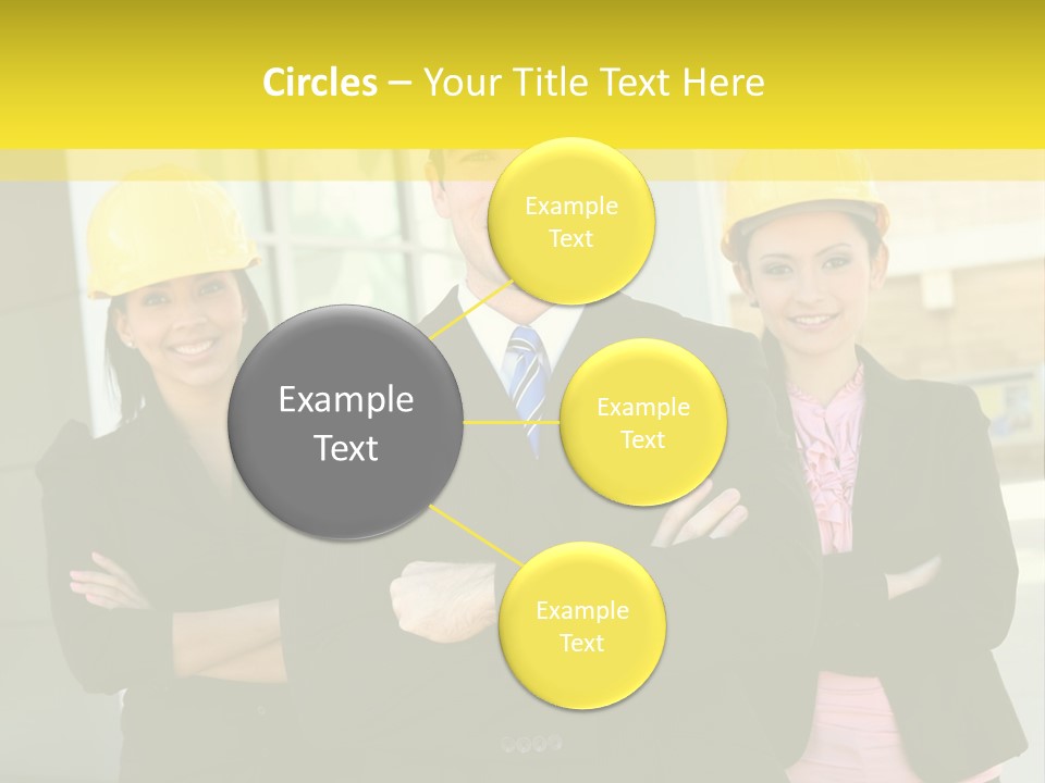 Engineering Meeting Woman PowerPoint Template
