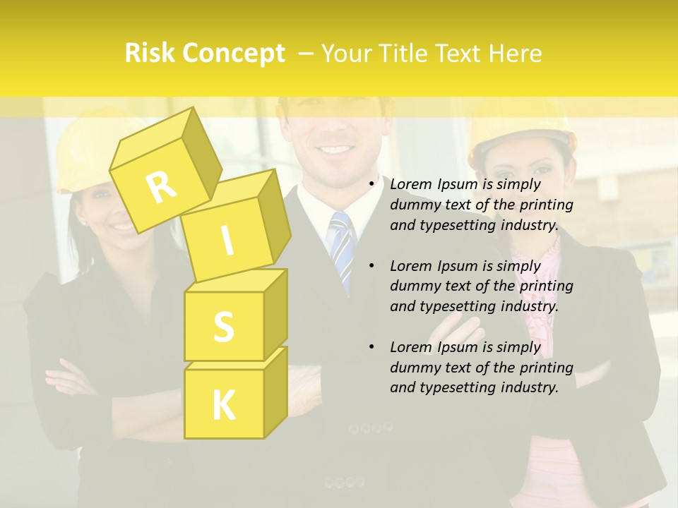 Engineering Meeting Woman PowerPoint Template
