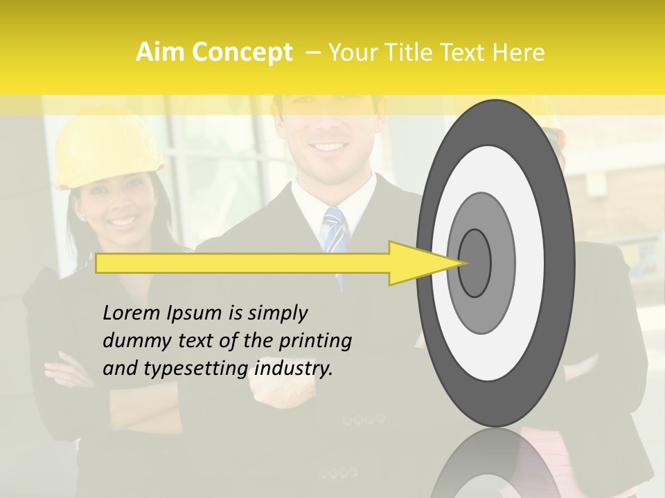 Engineering Meeting Woman PowerPoint Template