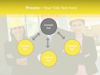 Engineering Meeting Woman PowerPoint Template