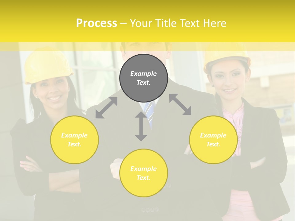 Engineering Meeting Woman PowerPoint Template