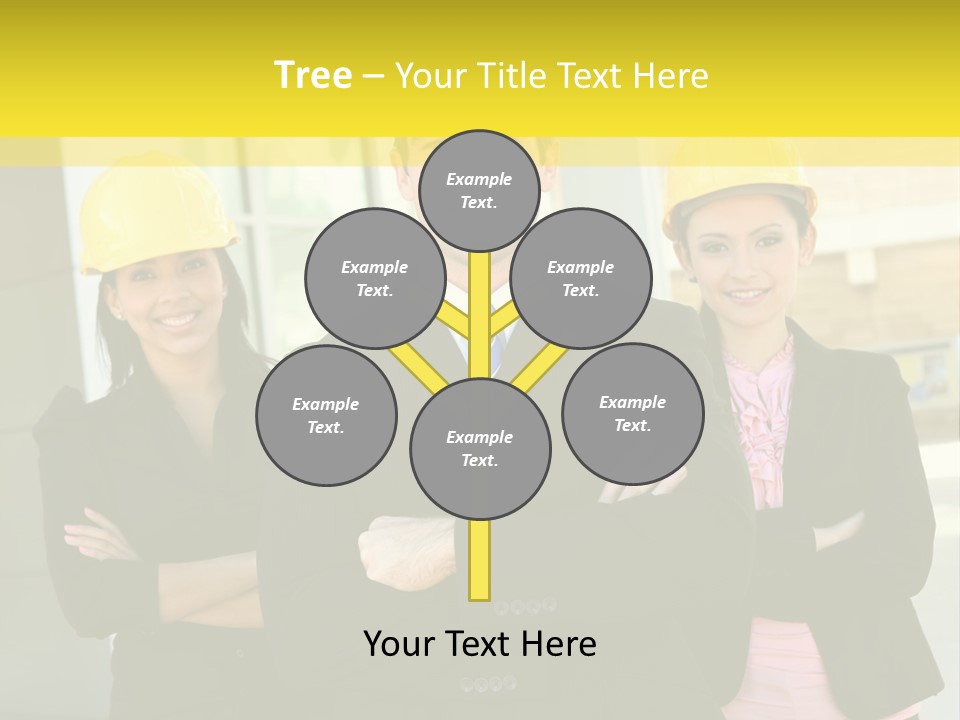 Engineering Meeting Woman PowerPoint Template
