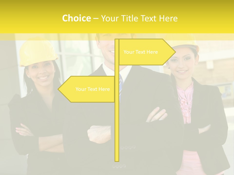 Engineering Meeting Woman PowerPoint Template