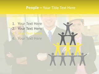 Engineering Meeting Woman PowerPoint Template