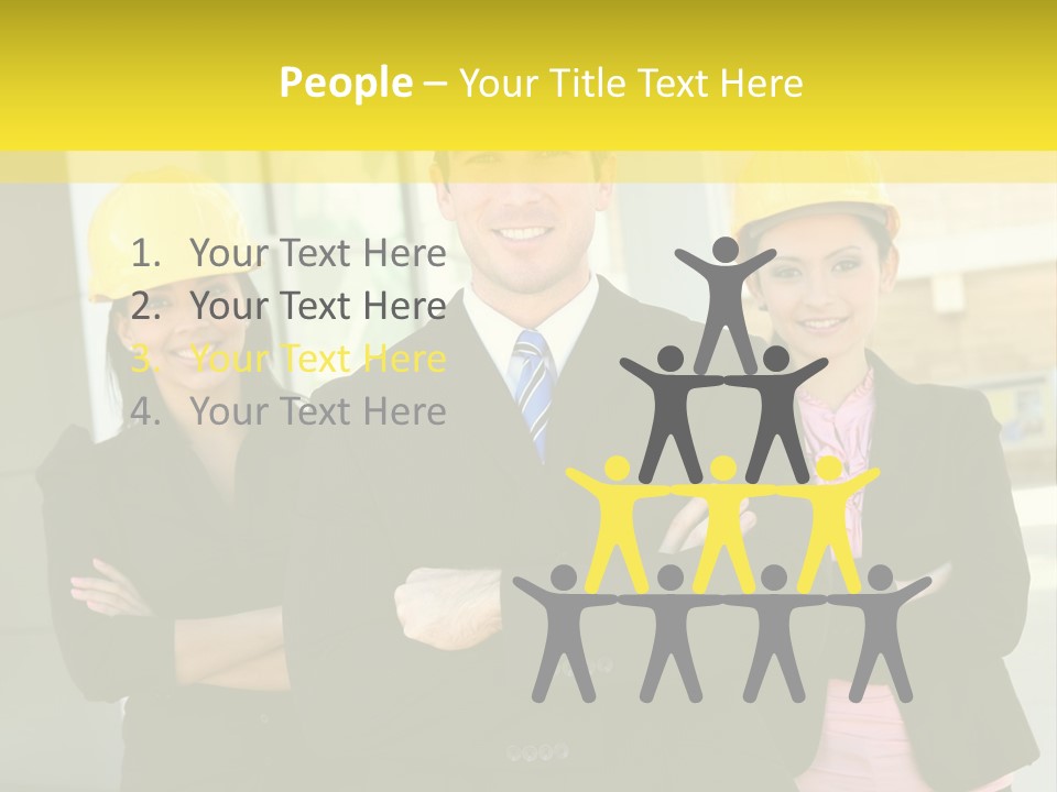 Engineering Meeting Woman PowerPoint Template
