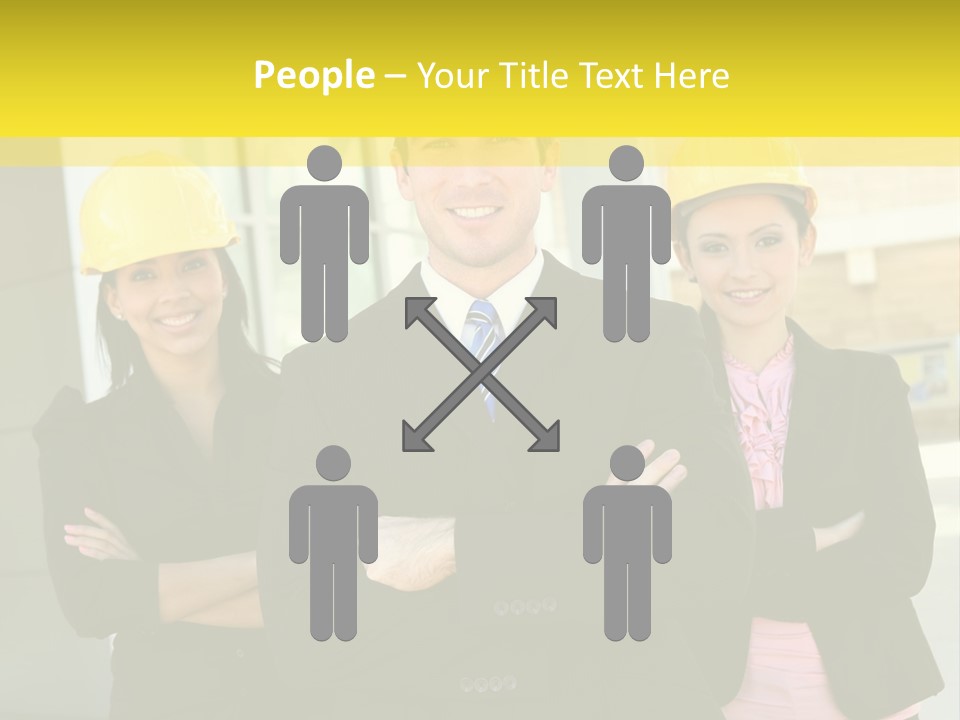 Engineering Meeting Woman PowerPoint Template