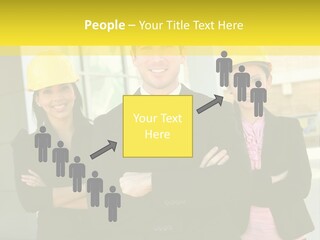 Engineering Meeting Woman PowerPoint Template