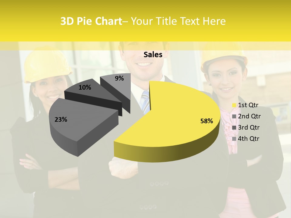 Engineering Meeting Woman PowerPoint Template