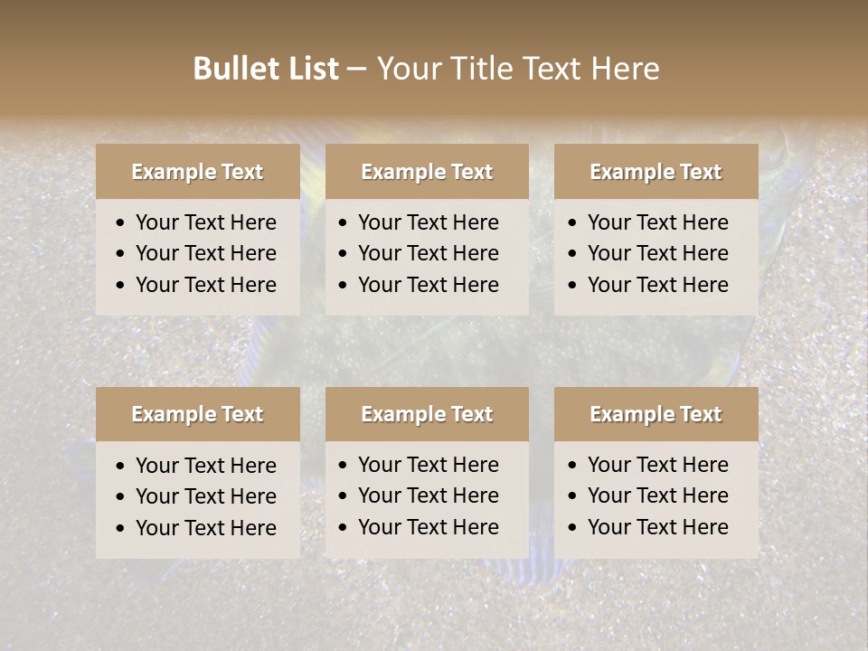 A Fish On The Sand With A Name Of Presentation PowerPoint Template