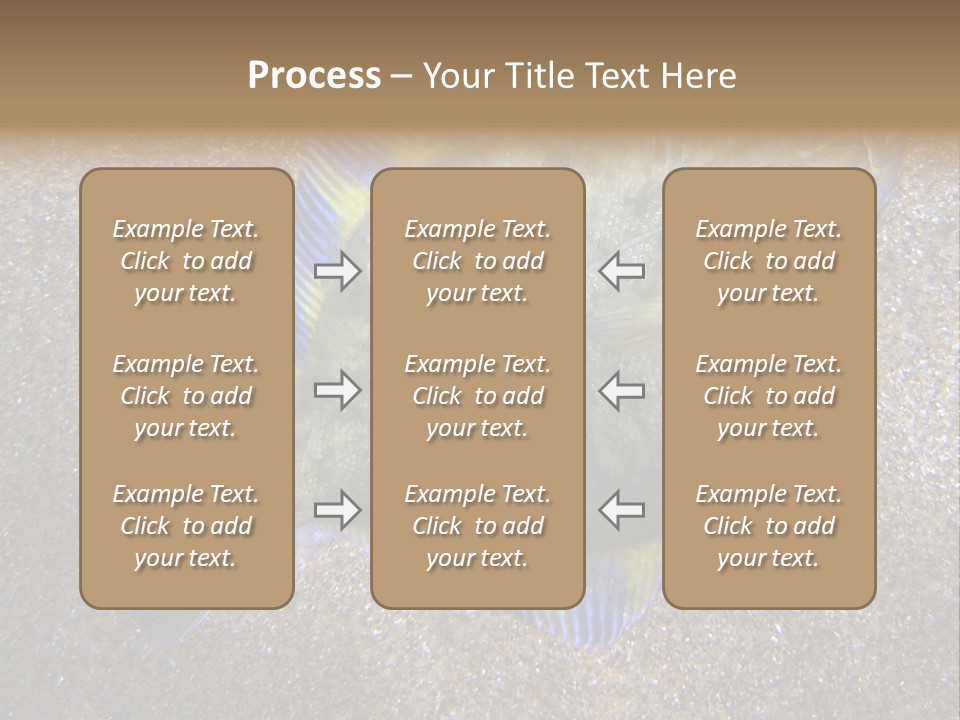 A Fish On The Sand With A Name Of Presentation PowerPoint Template