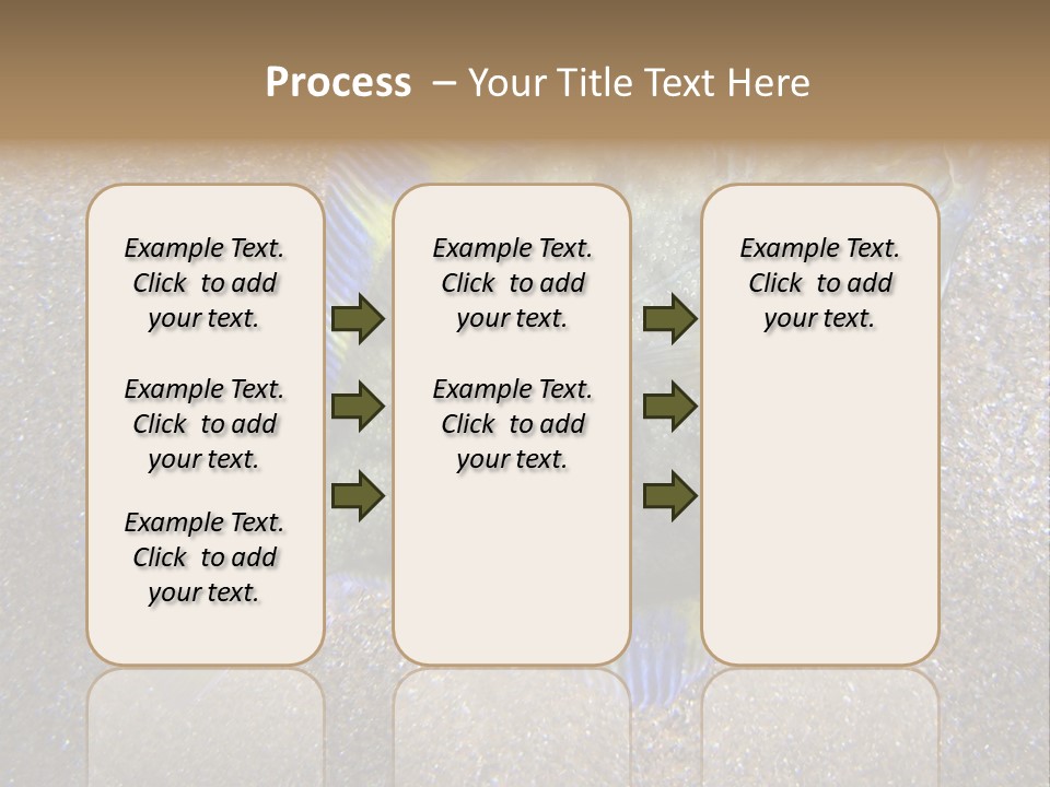 A Fish On The Sand With A Name Of Presentation PowerPoint Template