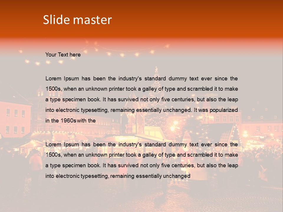 Natural Textured Work PowerPoint Template