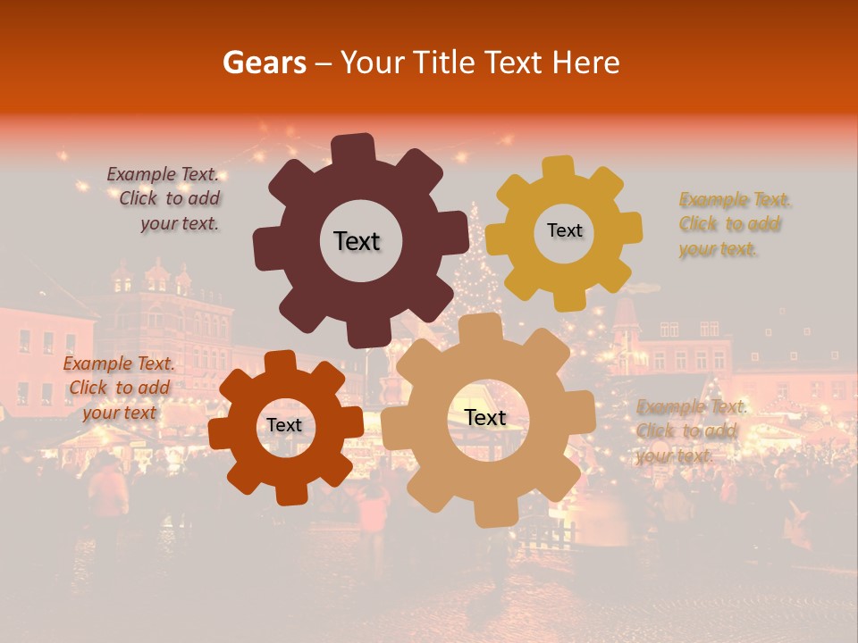 Natural Textured Work PowerPoint Template