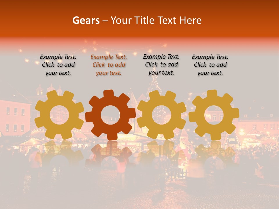 Natural Textured Work PowerPoint Template