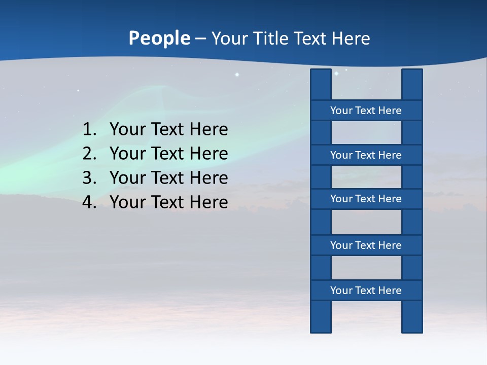 Business Work Woman PowerPoint Template