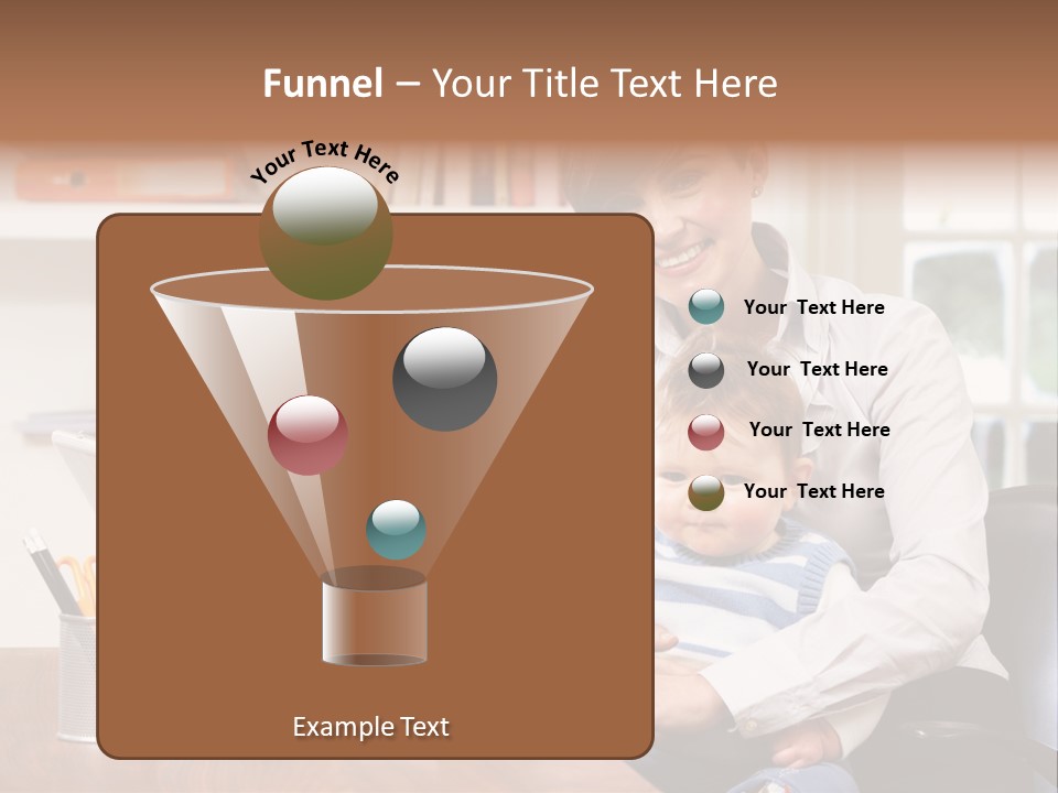 Business Work Woman PowerPoint Template