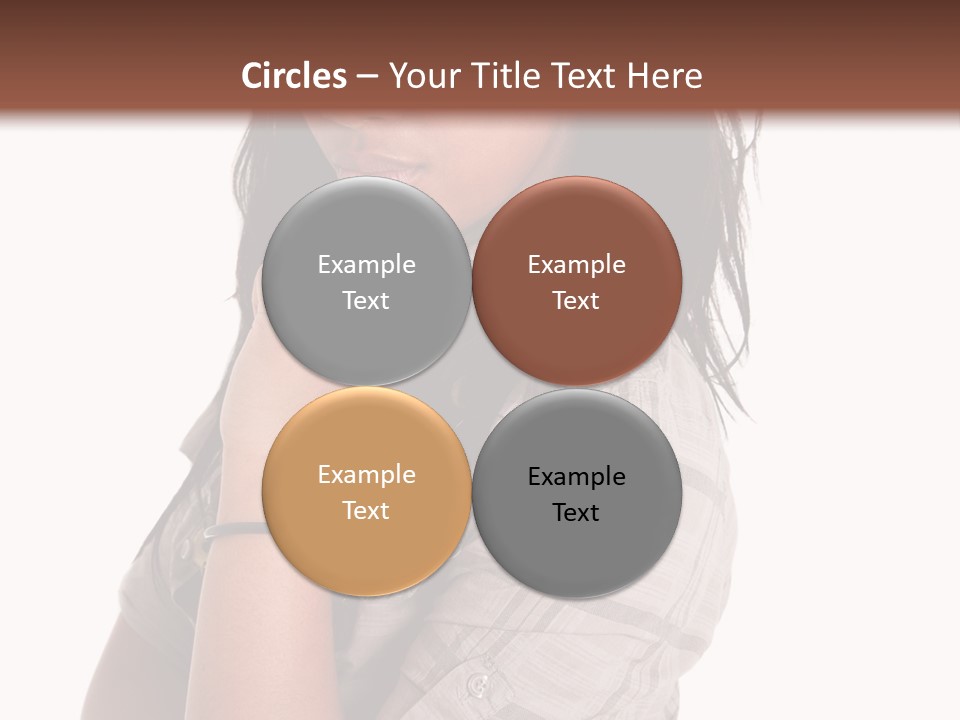 Portrait Mixed Look PowerPoint Template