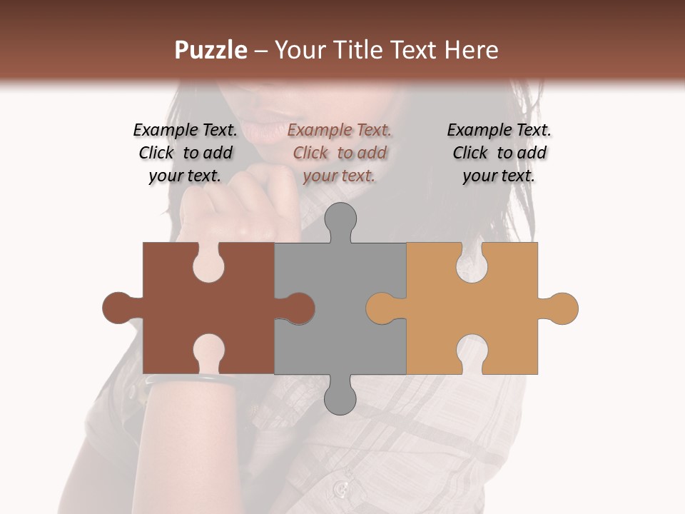 Portrait Mixed Look PowerPoint Template