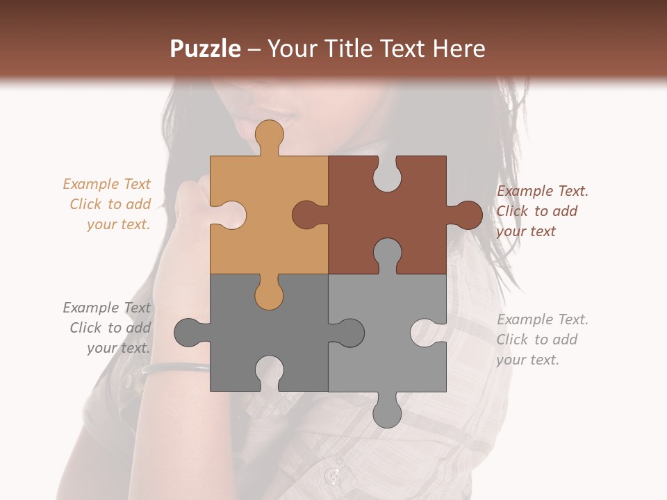 Portrait Mixed Look PowerPoint Template