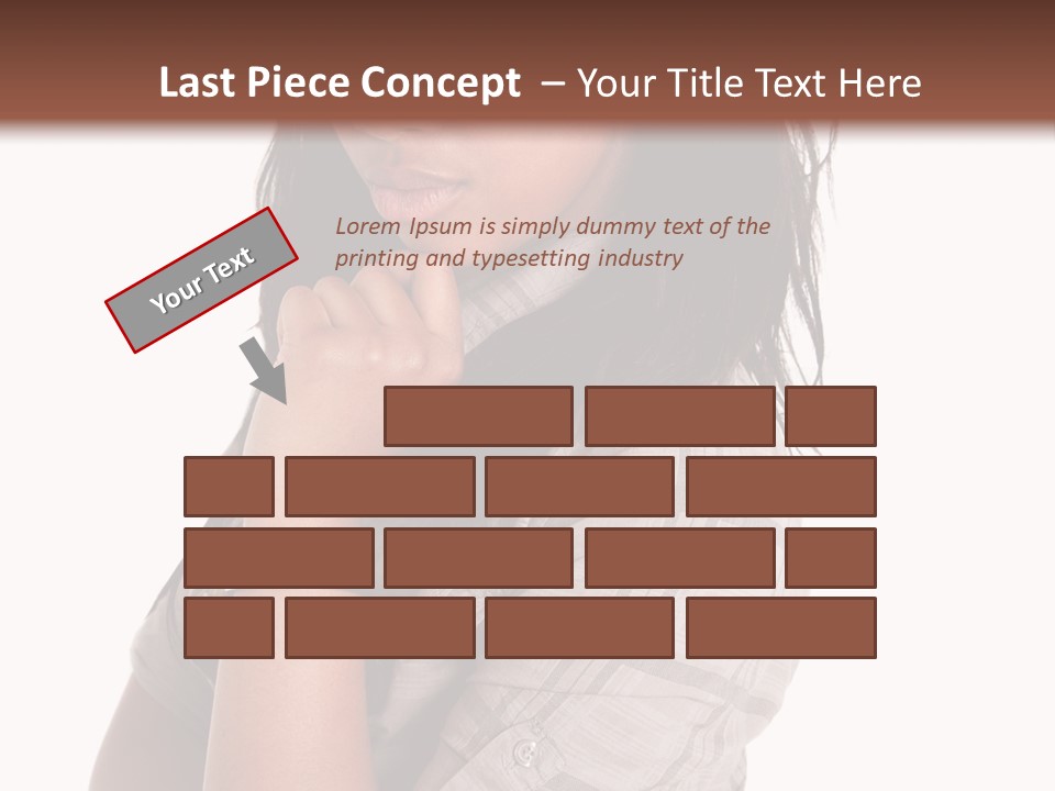 Portrait Mixed Look PowerPoint Template