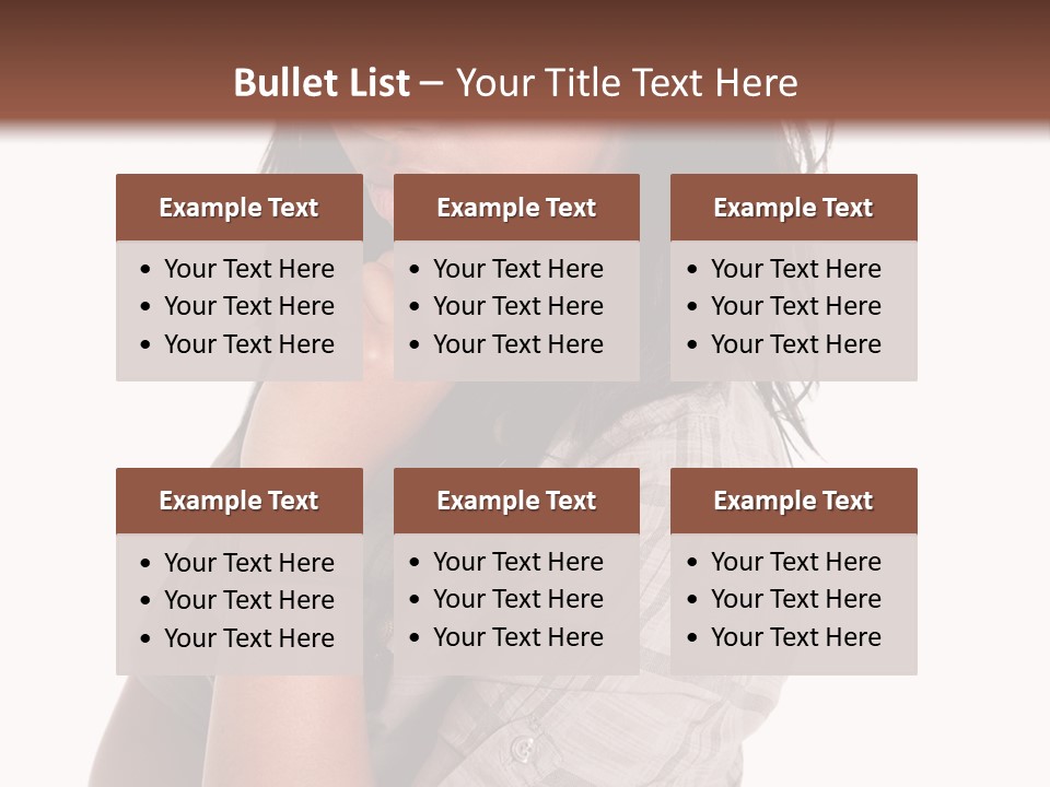 Portrait Mixed Look PowerPoint Template