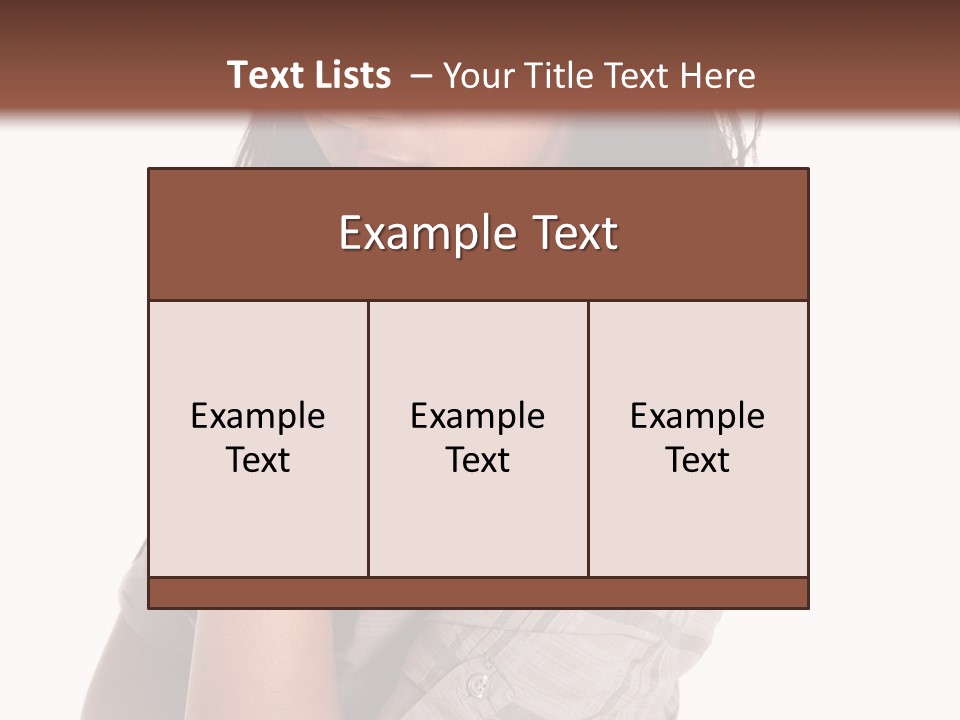 Portrait Mixed Look PowerPoint Template
