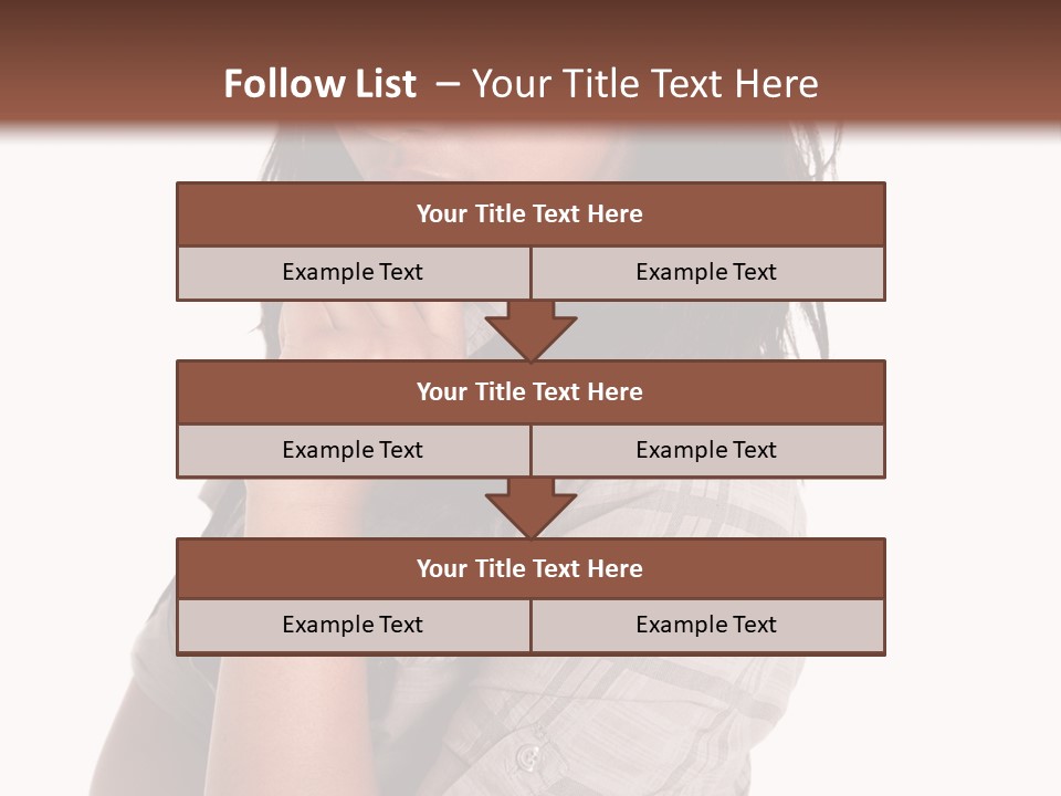 Portrait Mixed Look PowerPoint Template