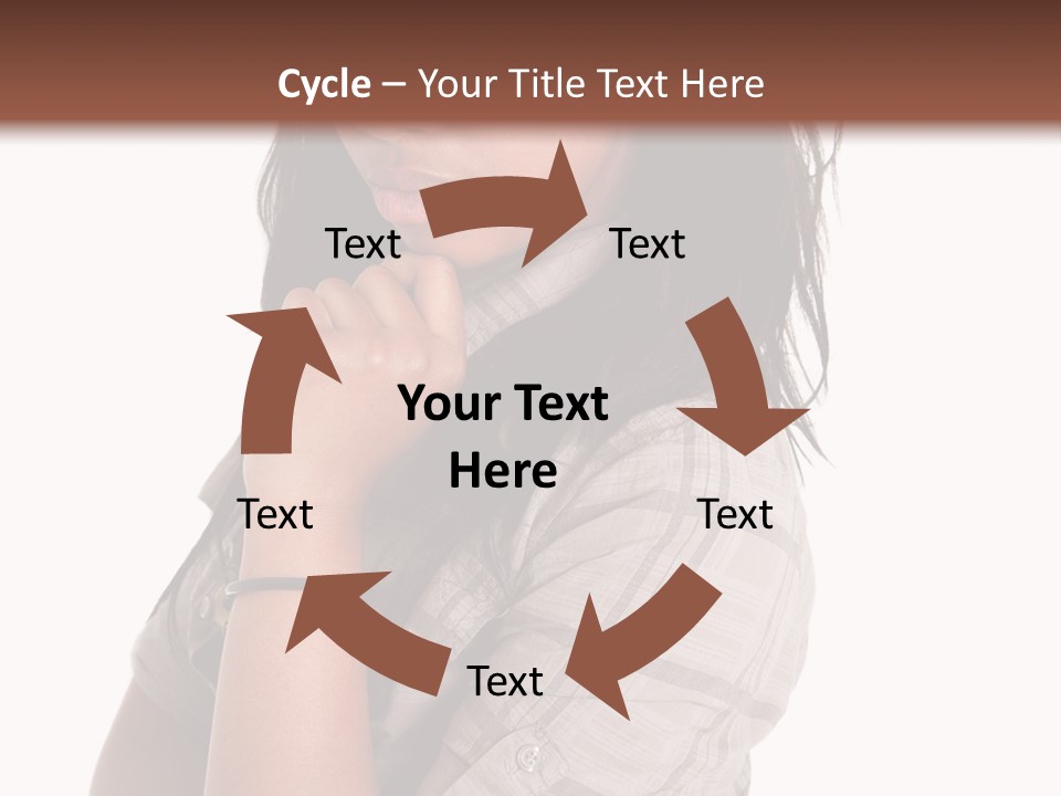 Portrait Mixed Look PowerPoint Template