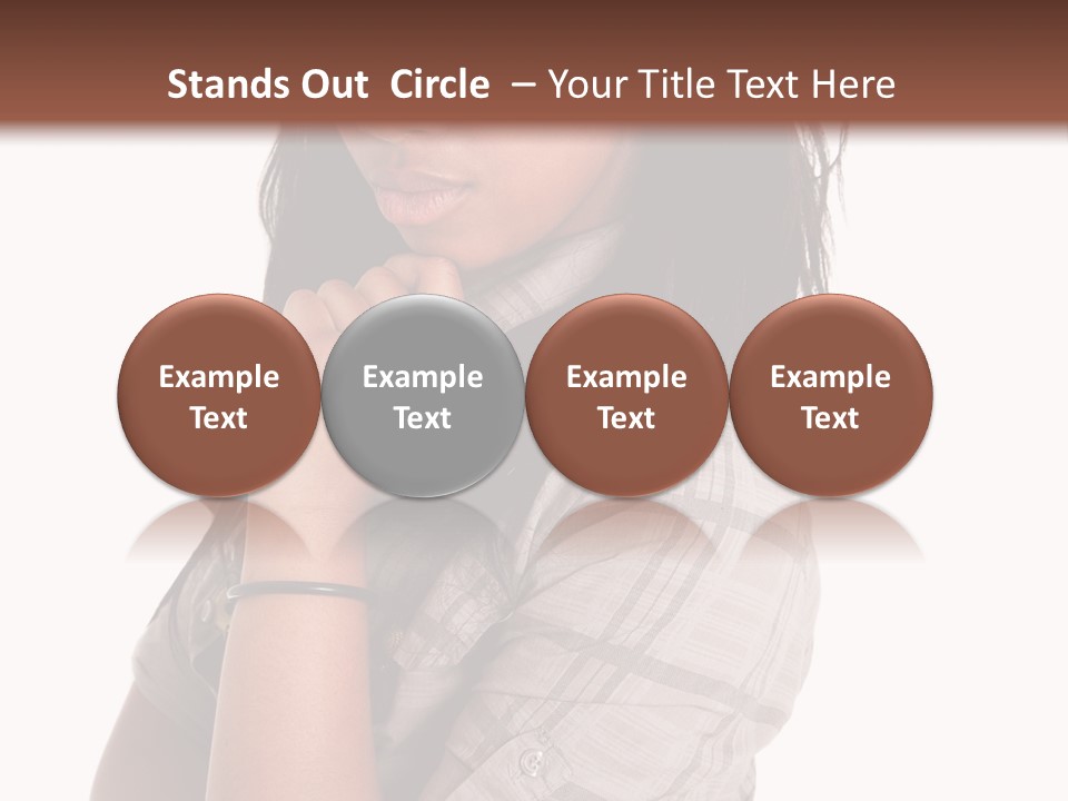 Portrait Mixed Look PowerPoint Template