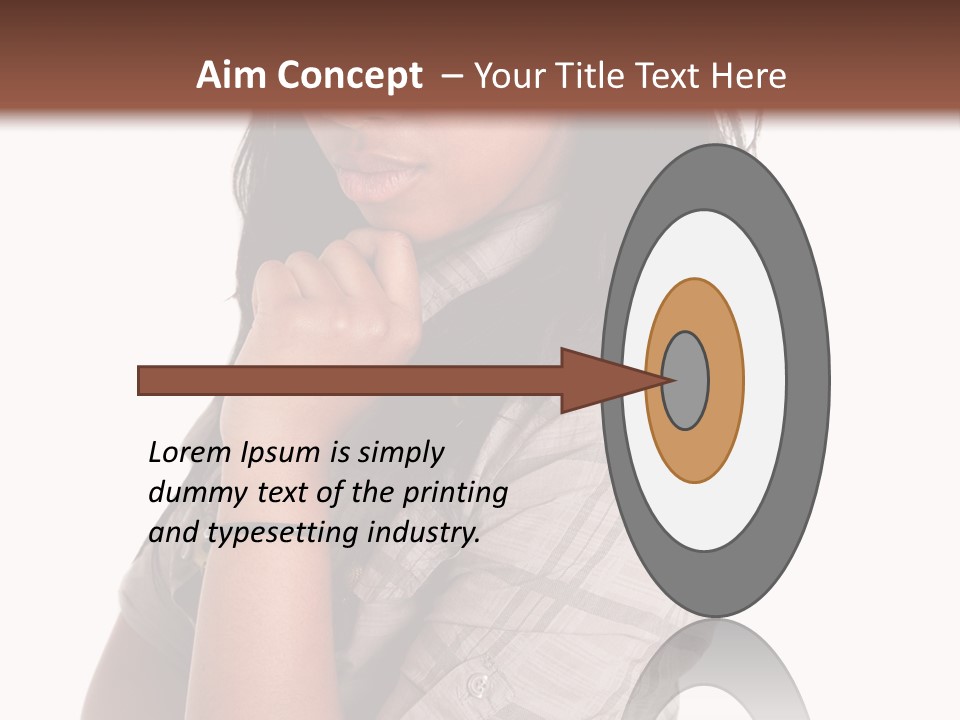 Portrait Mixed Look PowerPoint Template