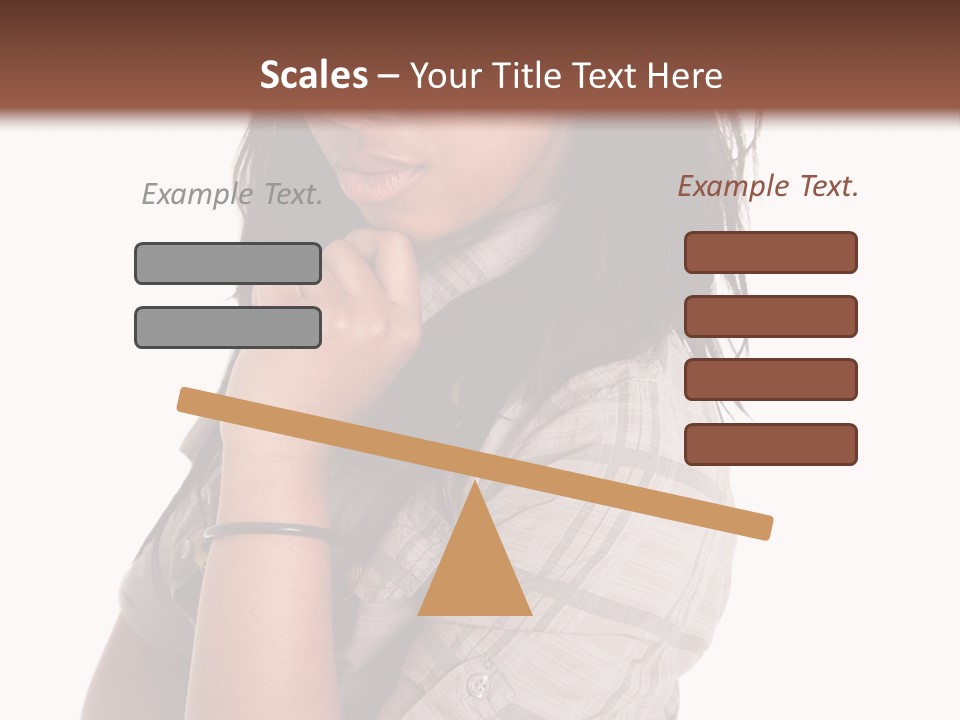 Portrait Mixed Look PowerPoint Template