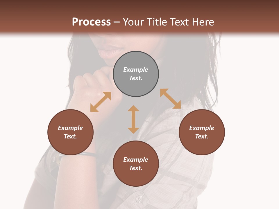 Portrait Mixed Look PowerPoint Template