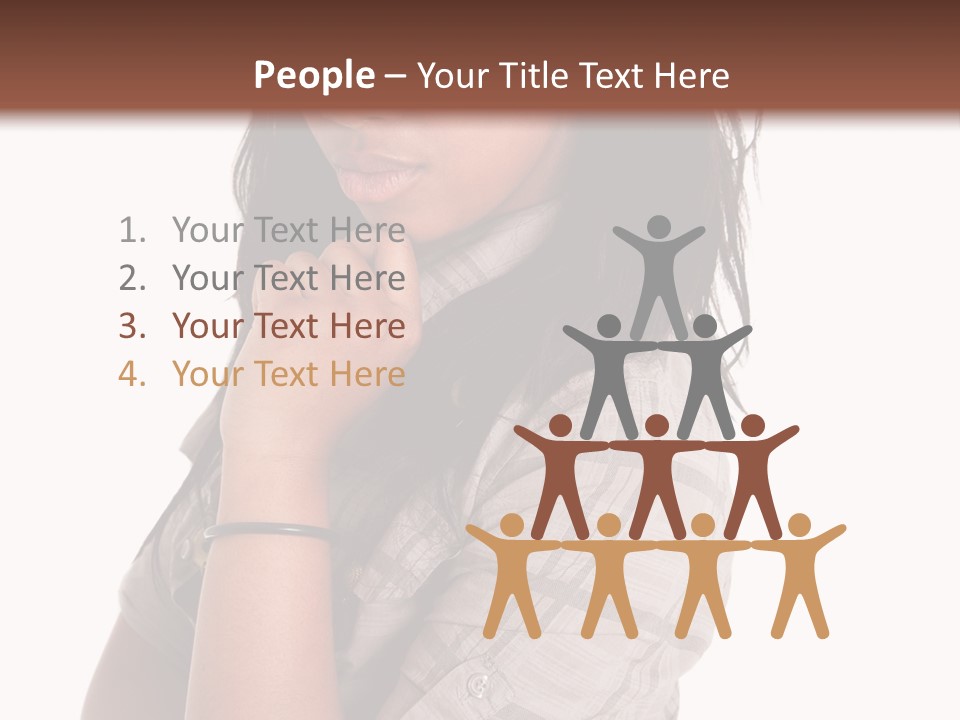 Portrait Mixed Look PowerPoint Template