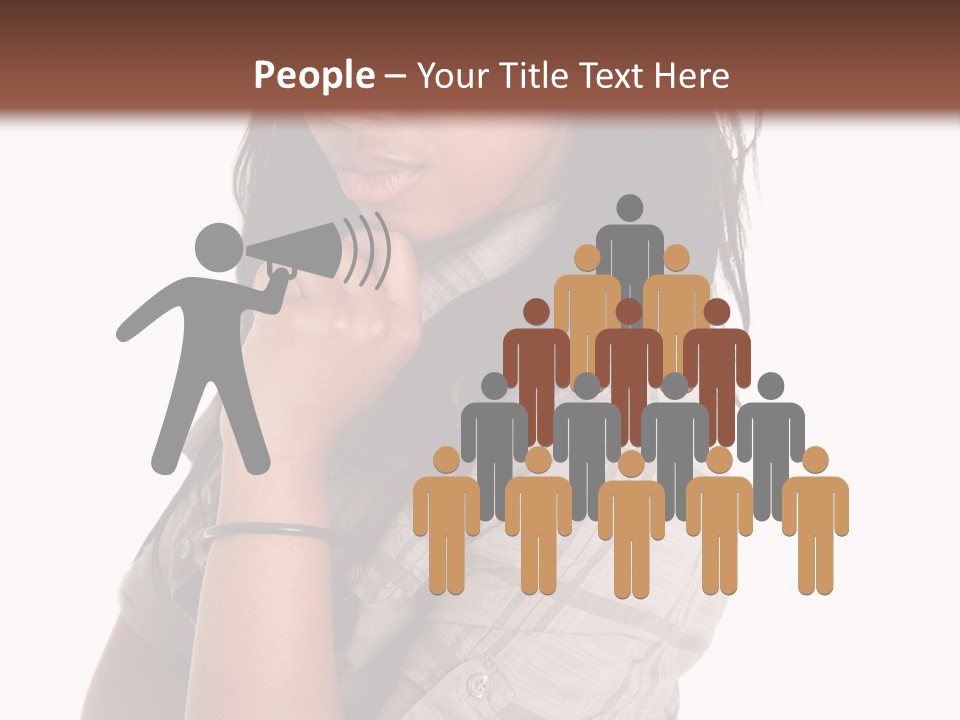 Portrait Mixed Look PowerPoint Template