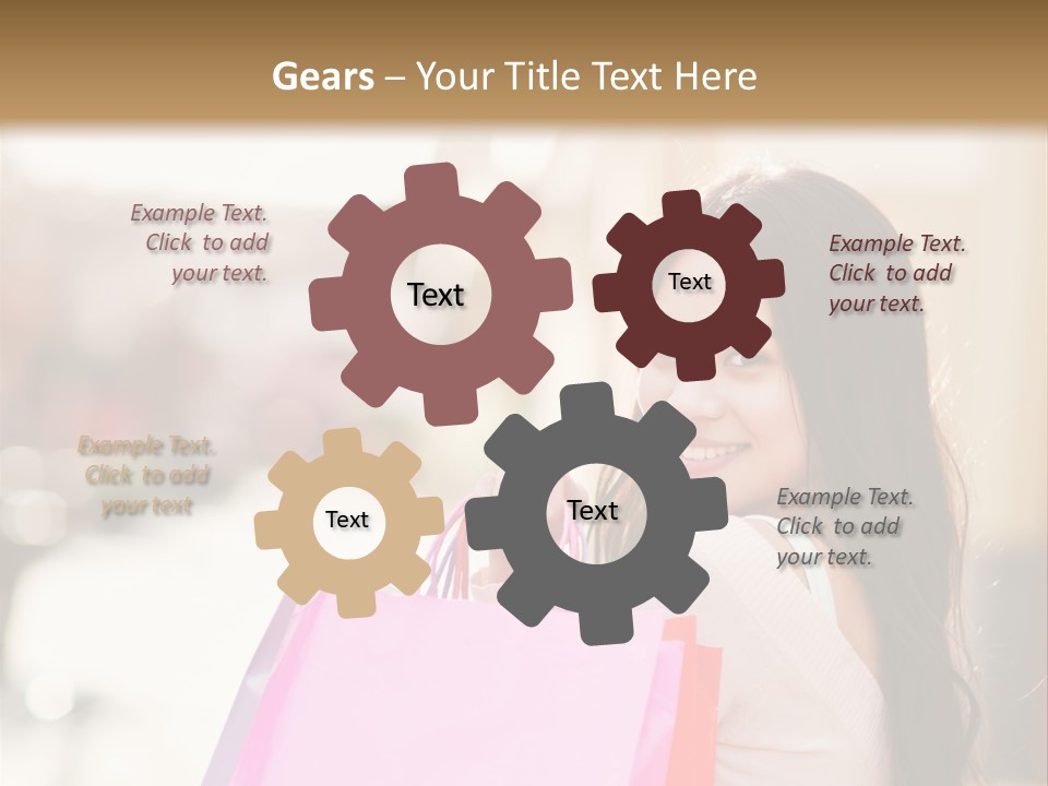 Beautiful Chinese Happiness PowerPoint Template