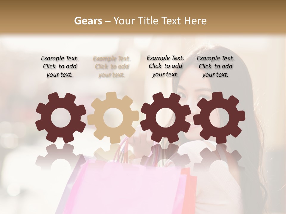 Beautiful Chinese Happiness PowerPoint Template