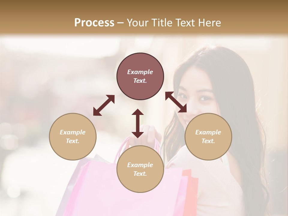 Beautiful Chinese Happiness PowerPoint Template