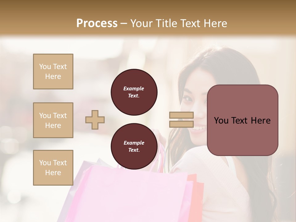 Beautiful Chinese Happiness PowerPoint Template