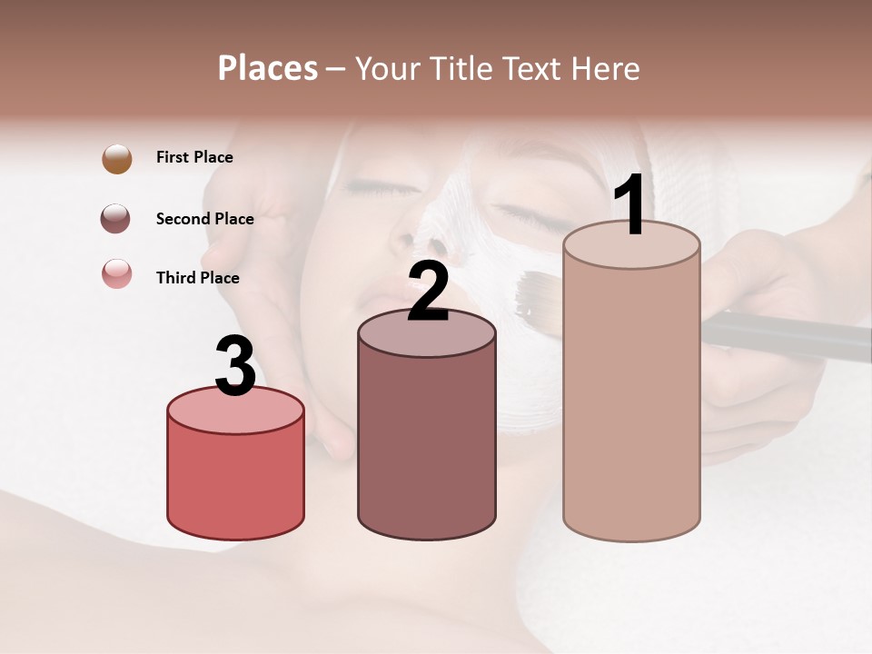 Healthy Horizontal Face PowerPoint Template