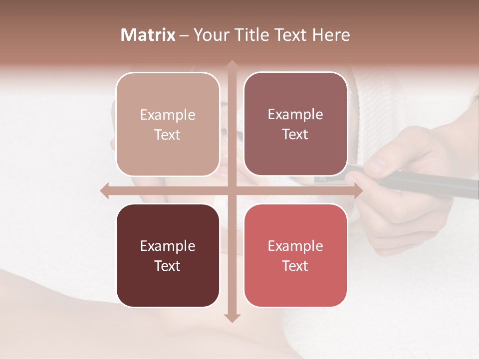 Healthy Horizontal Face PowerPoint Template